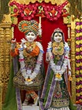 Bhagwan Shri Krishna and Shri Radhaji